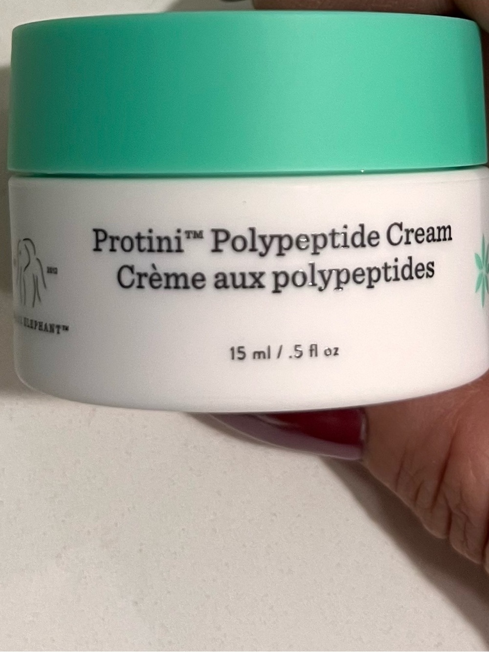 NEW DRUNK ELEPHANT Protini Polypeptide Cream 15ml / .5 fl oz